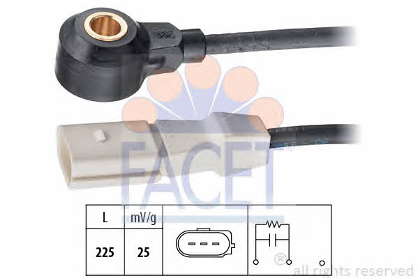 Facet 9.3037 Knock sensor 93037