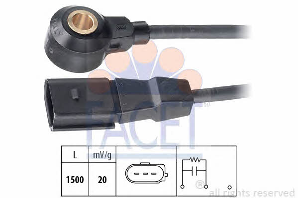 Facet 9.3038 Knock sensor 93038