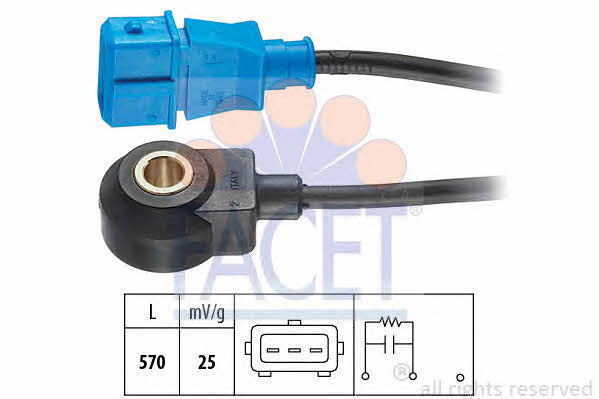 Facet 9.3054 Knock sensor 93054