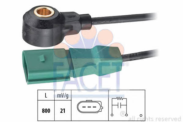 Facet 9.3198 Knock sensor 93198