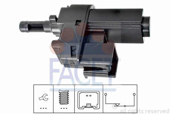 Brake light switch Facet 7.1221