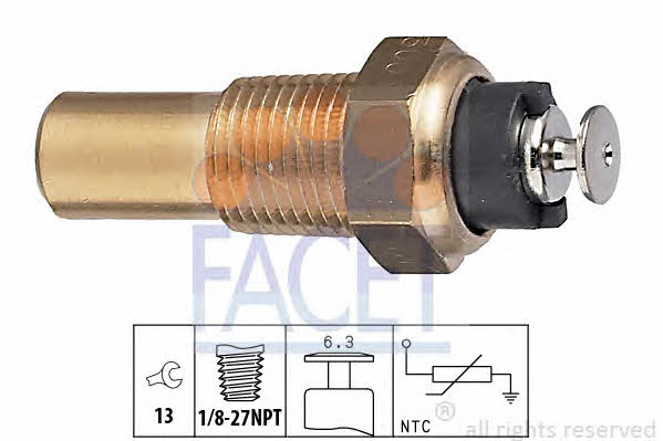 73005 Facet Coolant temperature sensor