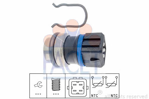 Facet 7.3146 Coolant temperature sensor 73146