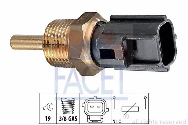 Exhaust system Citroen C-Zero: 73230 Facet Coolant temperature sensor