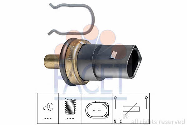 Coolant temperature sensor Facet 7.3278