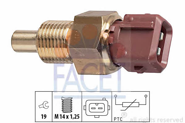 Facet 7.3308 Coolant temperature sensor 73308