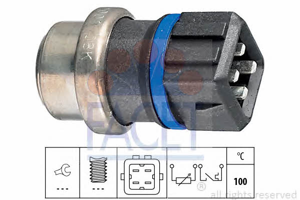 Facet 7.3536 Coolant temperature sensor 73536 73536 Facet Coolant temperature sensor
