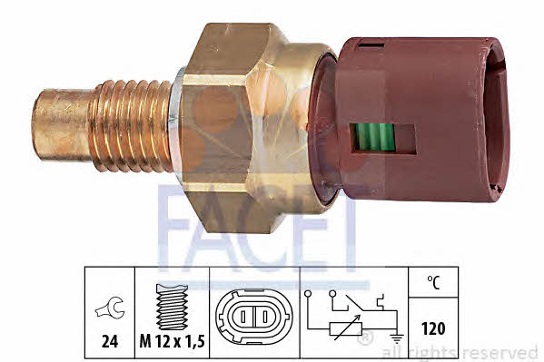 Facet 7.3549 Coolant temperature sensor 73549