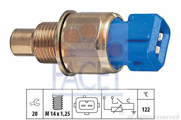 Facet 7.3552 Coolant temperature sensor 73552