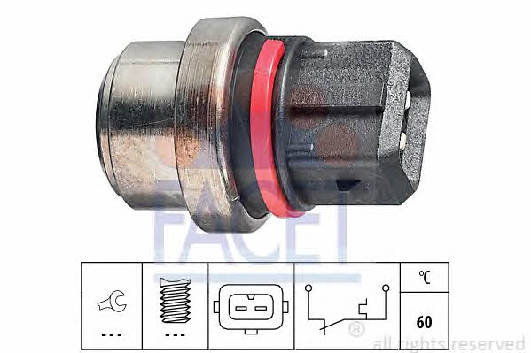 74075 Facet Coolant temperature sensor