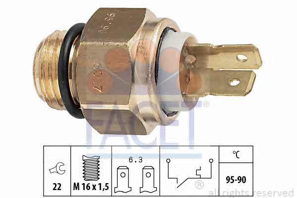 Facet 7.5057 Fan switch 75057