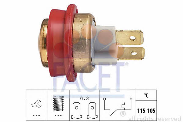 Facet 7.5143 Fan switch 75143