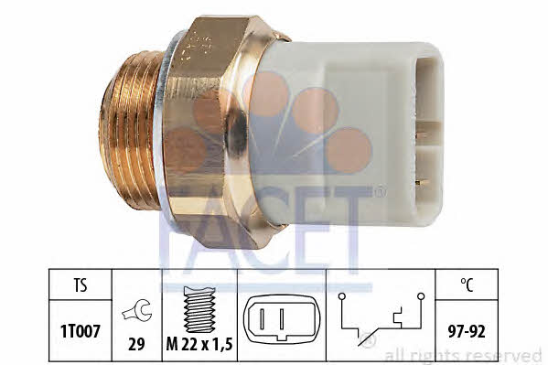 Facet 7.5279 Fan switch 75279