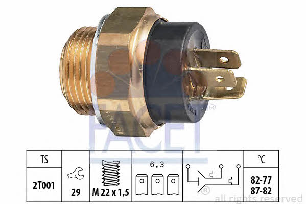 Facet 7.5604 Fan switch 75604