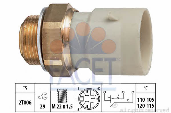 Facet 7.5657 Fan switch 75657