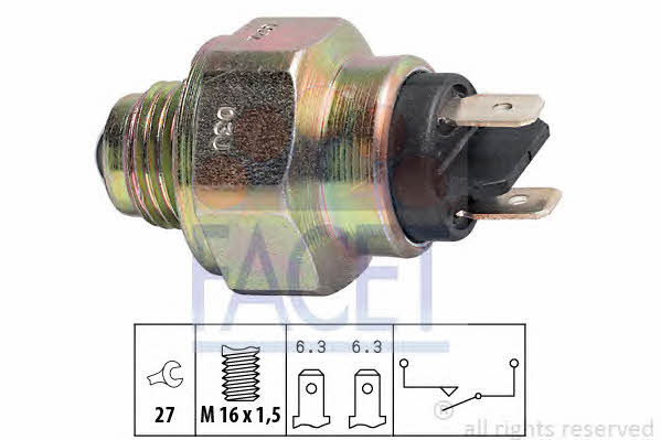 Facet 7.6074 Reverse gear sensor 76074