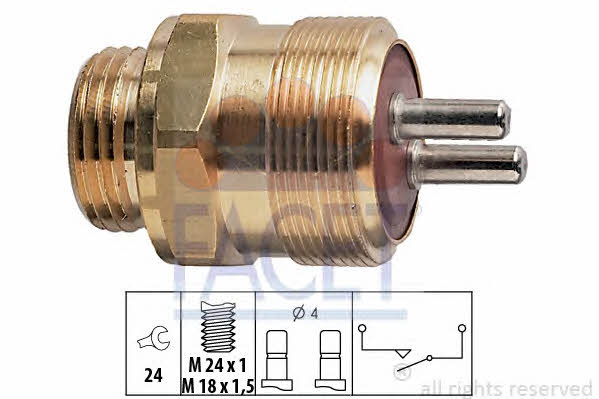 Facet 7.6128 Reverse gear sensor 76128