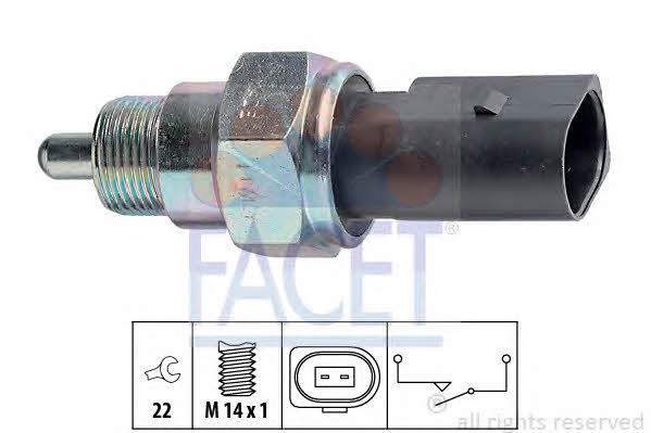 Facet 7.6238 Reverse gear sensor 76238