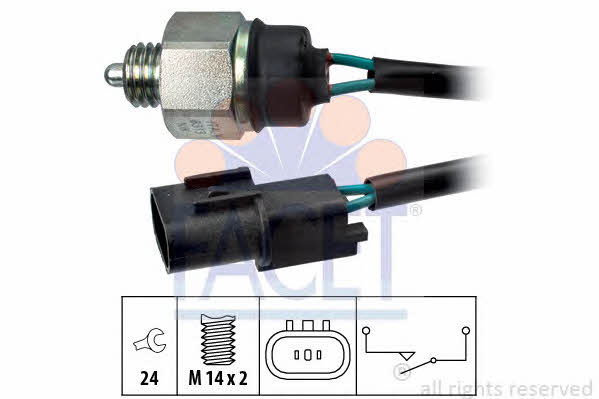 Facet 7.6313 Reverse gear sensor 76313