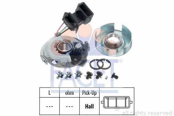 Facet 8.2725 Crankshaft position sensor 82725