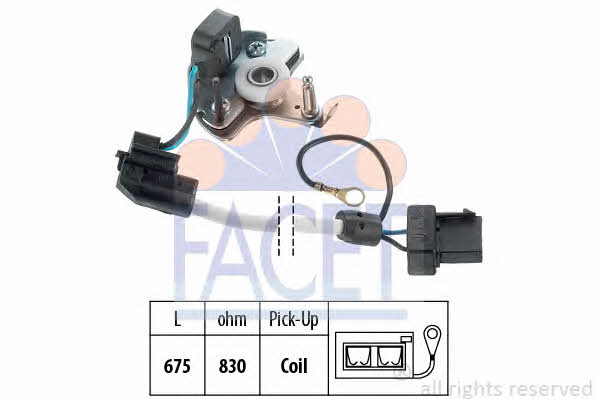 Facet 8.4966M Crankshaft position sensor 84966M