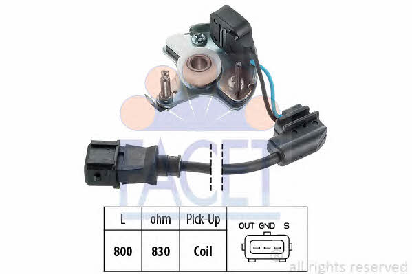 Facet 8.4978M Crankshaft position sensor 84978M