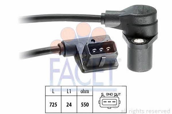 Facet 9.0064 Camshaft position sensor 90064