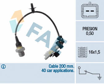FAE 12641 Oil pressure sensor 12641