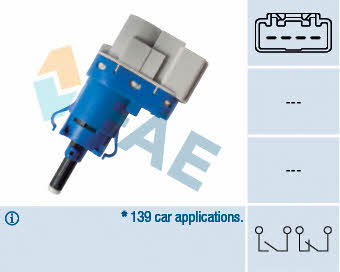 FAE 24849 Brake light switch 24849