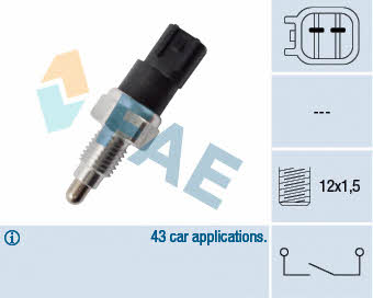 FAE 40506 Reverse gear sensor 40506