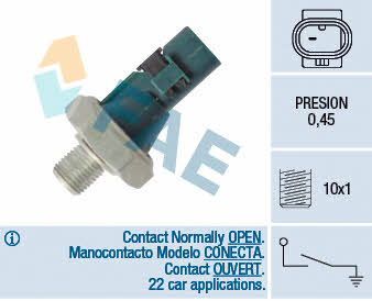 FAE 12571 Oil pressure sensor 12571