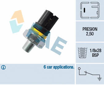 FAE 12419 Oil pressure sensor 12419