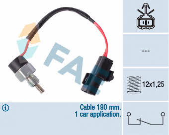 FAE 41249 Reverse gear sensor 41249