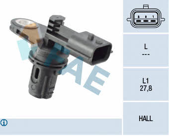 FAE 79360 Camshaft position sensor 79360