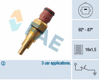 FAE 36130 Fan switch 36130