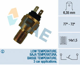 FAE 36310 Fan switch 36310