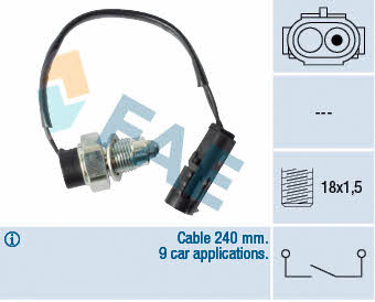 FAE 40915 Reverse gear sensor 40915