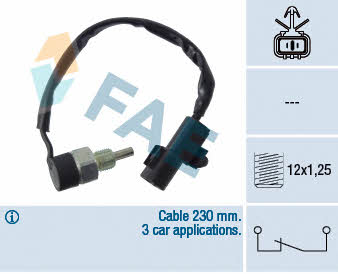 FAE 41248 Reverse gear sensor 41248