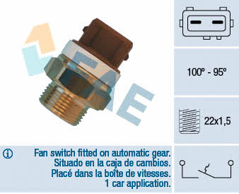 FAE 36650 Fan switch 36650