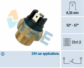 Fan switch FAE 37310