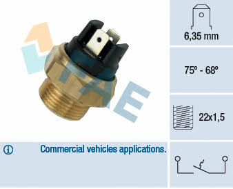 FAE 37480 Fan switch 37480