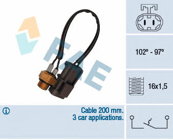 FAE 37770 Fan switch 37770