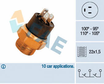 FAE 37880 Fan switch 37880