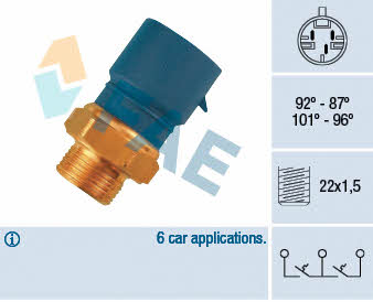 FAE 38240 Fan switch 38240