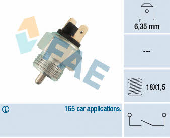 FAE 40310 Reverse gear sensor 40310