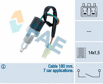 FAE 40581 Reverse gear sensor 40581