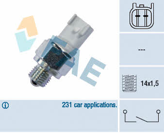 FAE 40592 Reverse gear sensor 40592