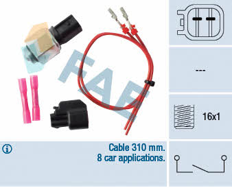 FAE 40598 Reverse gear sensor 40598