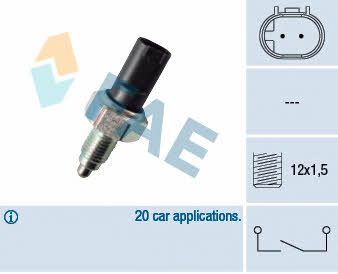 FAE 40755 Reverse gear sensor 40755