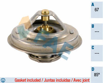 FAE 5204485 Thermostat, coolant 5204485